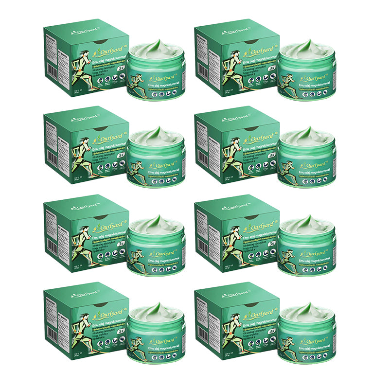 👨⚕️✅Ourlyard® Advanced Magnesium & Emu Oil Massage Pain Relief Cream (🏅A végső megoldás izomfájdalmak, ízületi gyulladás, ízületi fájdalom, idegfájdalom, gyulladás és merevség esetén) – Gyártva az USA-ban