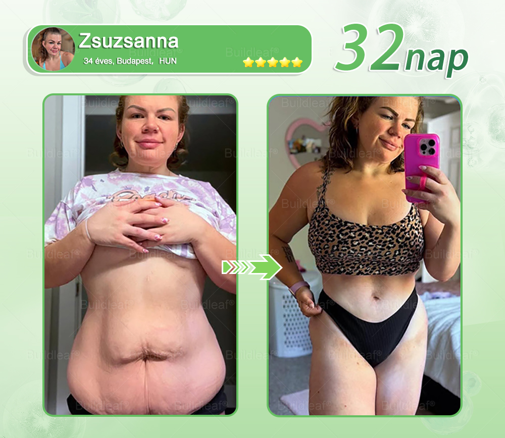 🌿BuildLeaf®🥇 GLP-1 8-az-1-ben Fit & Vital Orális Oldat (Csak napi egyszer, látható változások 7 nap alatt)  Elhízásra, szív- és érrendszeri egészségre, cukorbetegségre, alvási apnoéra, emésztőrendszeri egészségre, ízületi problémákra és még sok másra
