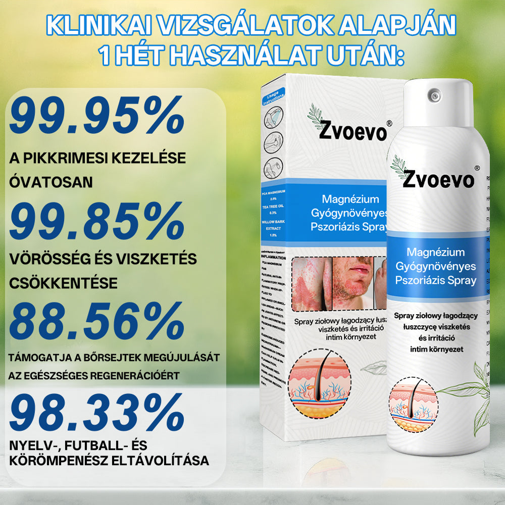 đ„đ„đ„ZvoevoÂź đMagnĂ©zium GyĂłgynövĂ©nyes PszoriĂĄzis Spray