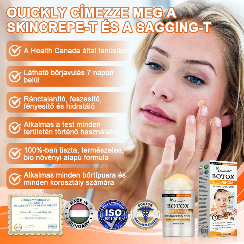 đKĂ©szĂŒlt Ă©s szĂĄllĂtott az EgyesĂŒlt KirĂĄlysĂĄgbĂłlâšEdiJonahâą Botox Bee Venom Firming Serum Stickđ„LAST DAY 70% OFFđ„