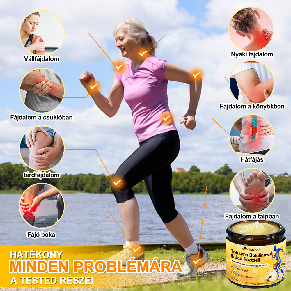 TLOPA® Botulinum Toxin és Méhméreg Fájdalomcsillapító Csontgyógyító Krém🐝 🔥(Kifejezetten időseknek & ortopéd szakorvosok ajánlásával)