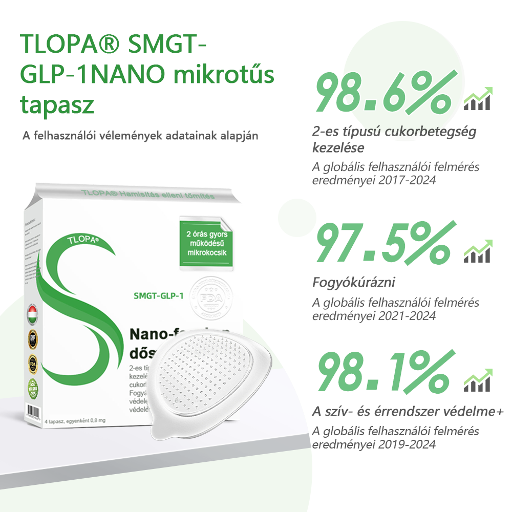 [7 napon belül eredményt lát]🌻𝗧𝗟𝗢𝗣𝗔® 𝗚𝗟𝗣-𝟭 Nano Microneedle Patch🎀（Fájdalommentes, hosszan tartó, cukorbetegség, elhízás és szív- és érrendszeri betegségek kezelésére）.