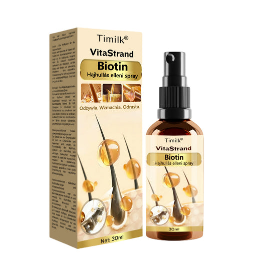 Timilk® VitaStrand Biotin hajnövekedést elősegítő spray✅ Sűrű, fényes haj néhány hét alatt
