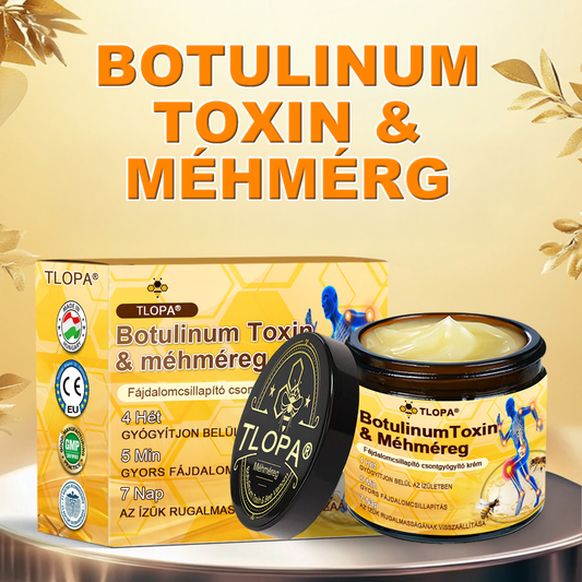 TLOPA® Botulinum Toxin és Méhméreg Fájdalomcsillapító Csontgyógyító Krém🐝 🔥(Kifejezetten időseknek & ortopéd szakorvosok ajánlásával)