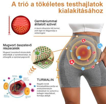 [2024 Mi újság ősszel] VOCJFEI™ MikroVibráló Masszázs Modul Selyem Rövidnadrág Jonizált Szálakkal Javító és Formáló🌻