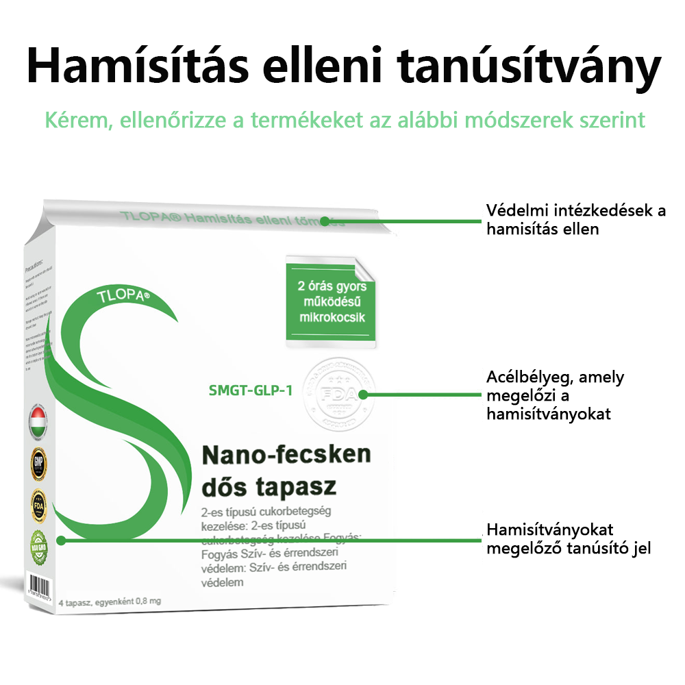 [7 napon belül eredményt lát]🌻𝗧𝗟𝗢𝗣𝗔® 𝗚𝗟𝗣-𝟭 Nano Microneedle Patch🎀（Fájdalommentes, hosszan tartó, cukorbetegség, elhízás és szív- és érrendszeri betegségek kezelésére）.