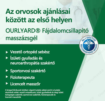 👨‍⚕️✅Ourlyard® Advanced Magnesium & Emu Oil Massage Pain Relief Cream (🏅A végső megoldás izomfájdalmak, ízületi gyulladás, ízületi fájdalom, idegfájdalom, gyulladás és merevség esetén) – Gyártva az USA-ban