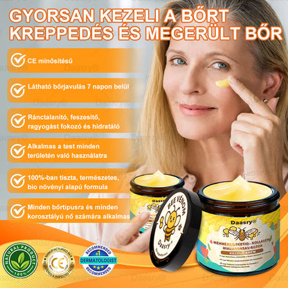 Daasry® Méhméreg Krém – Természetes bőrfeszesítés és ránctalanítás klinikai hatékonysággal! ✨