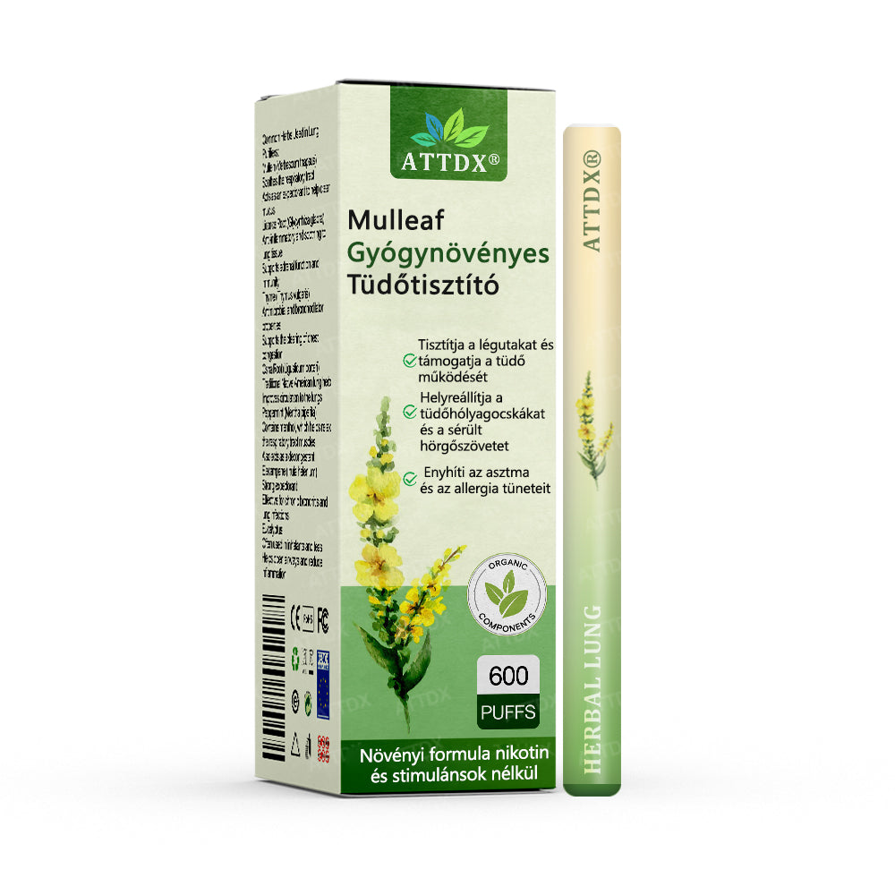 ATTDX® Mulleaf gyógynövényes tüdőtisztító🌿🌿